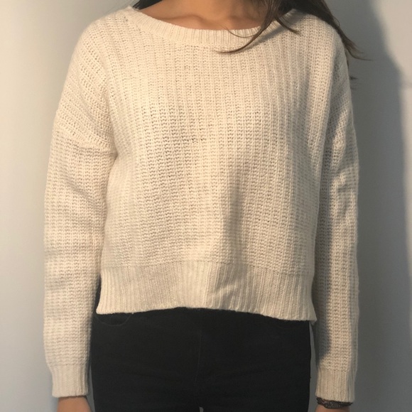 Lowry Farms White Sweater 